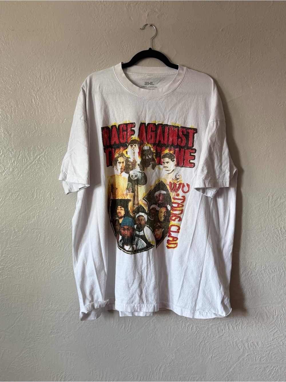 Strike Anywhere Vintage RATM x Wu Tang 1997 Tour Tee